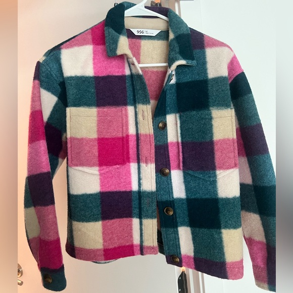 Colorful Plaid Button Down - Picture 1 of 2